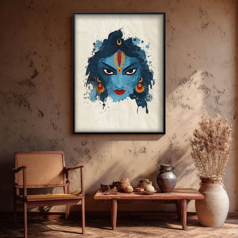 Maa Kali Divine Archival Paper Wall Art