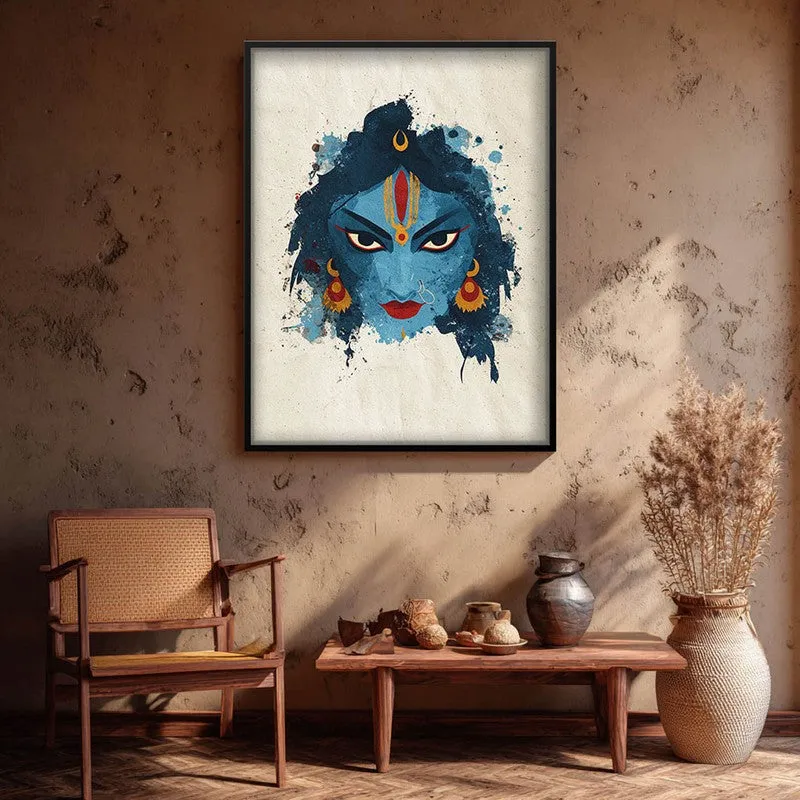 Maa Kali Divine Archival Paper Wall Art media 1