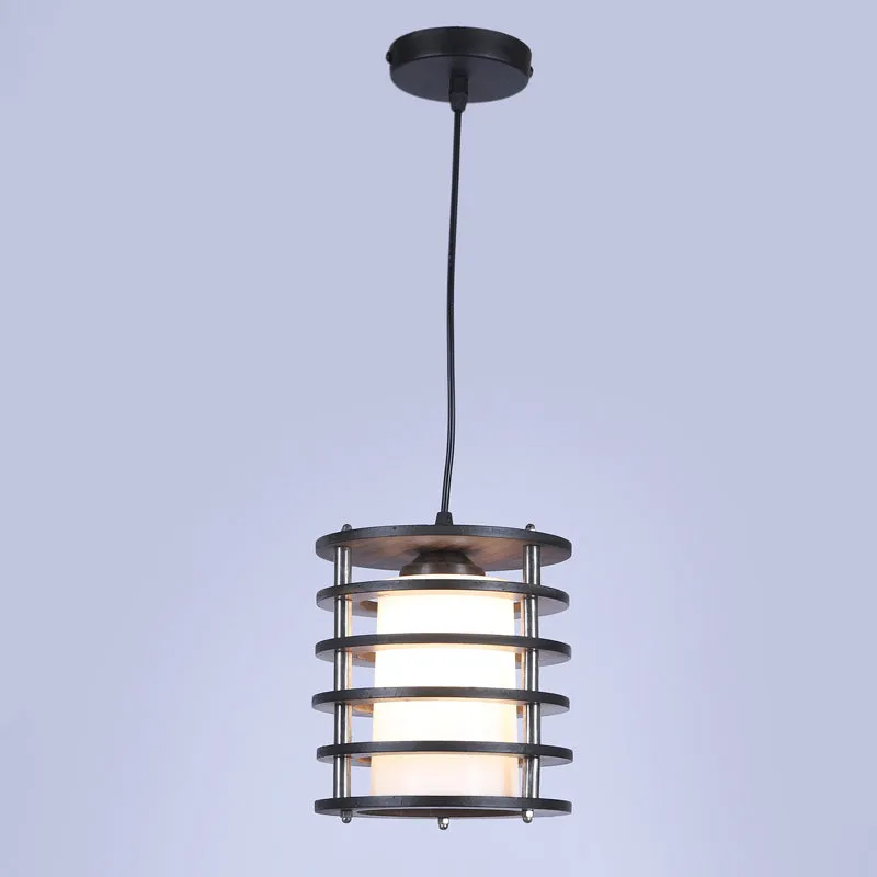 Grylla Wooden Ceiling Lamp - Round media 5
