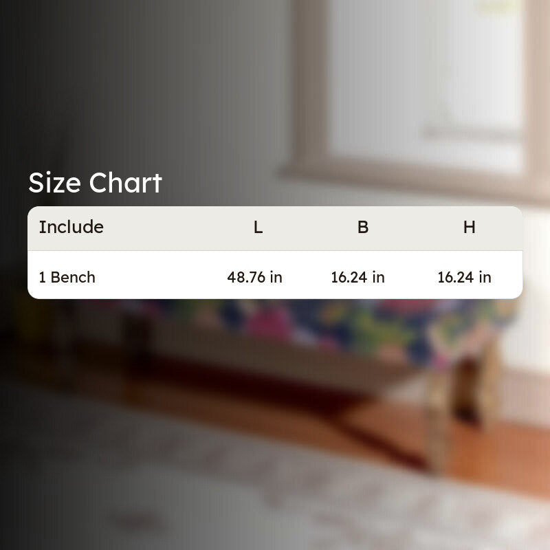 Azora Sheesham Wooden Bench - Blue media 13