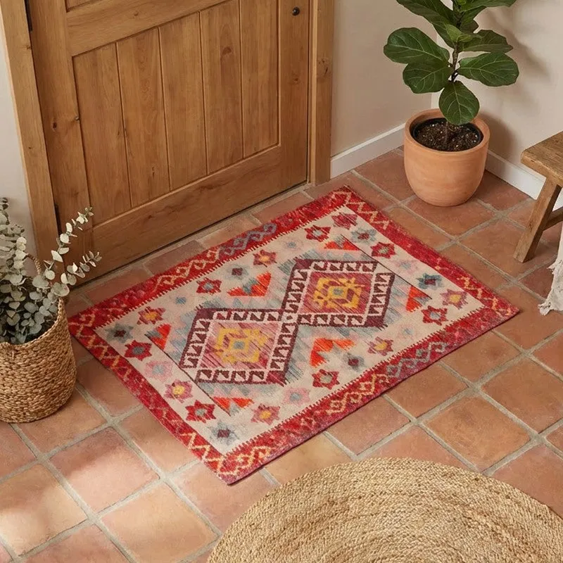 Pattern Play Cotton Hand Woven Cotton Rug media 4