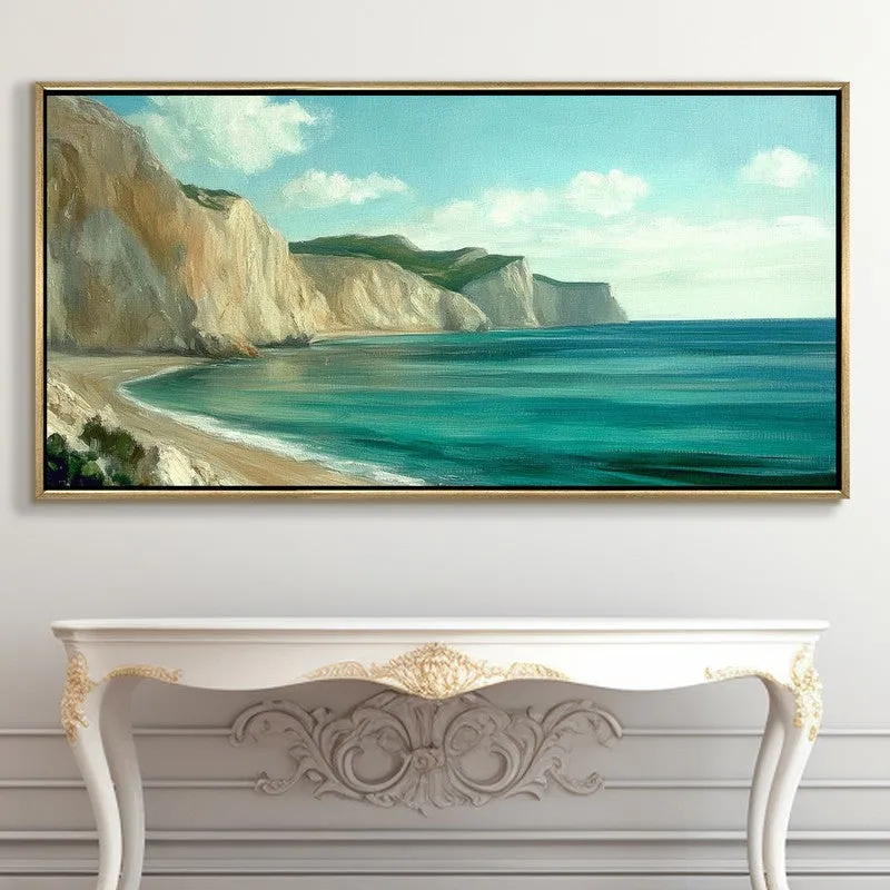 Tideveil Canvas Wall Painting With Frame media 5