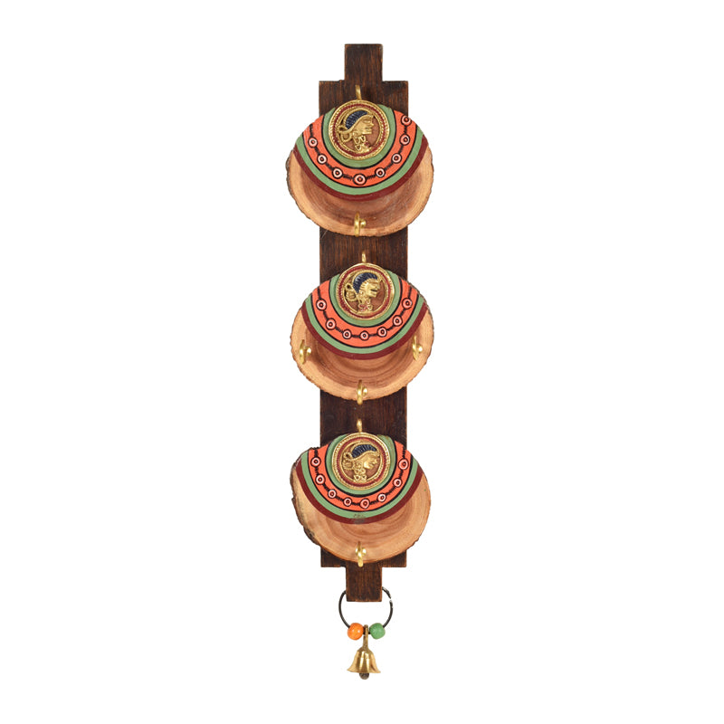 Miyara Handcrafted Dhokra Wall Art media 3