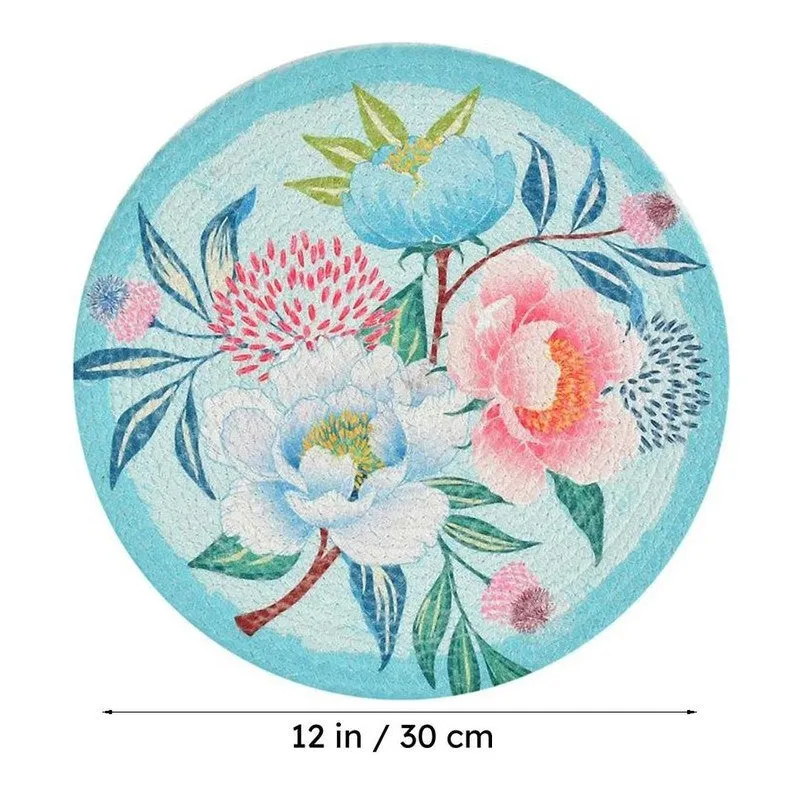 Salix Round Placemat - Set Of Four media 6