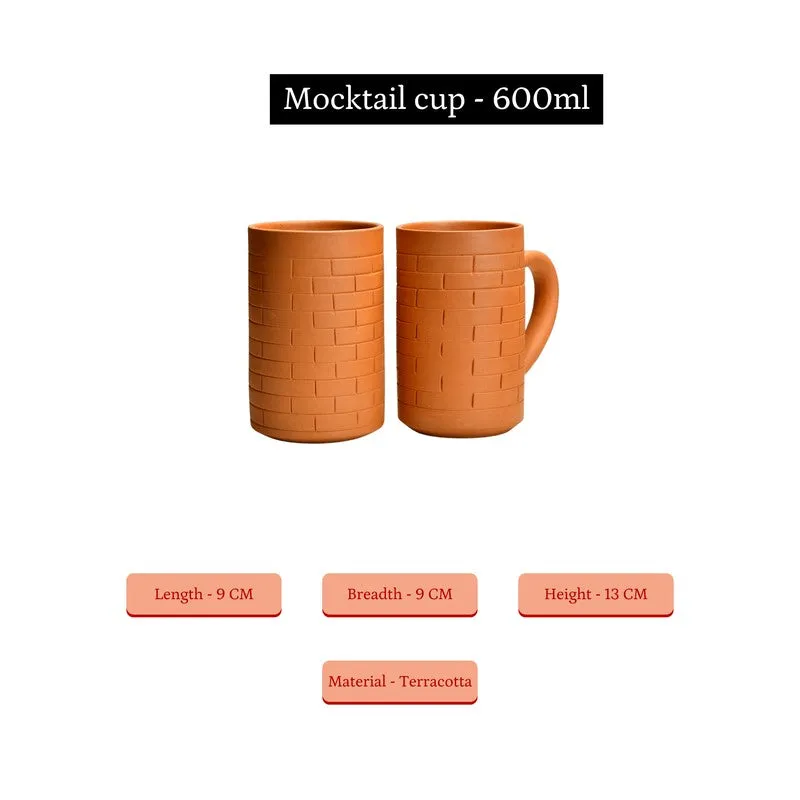 Heritage Terracotta Coffee Mug (600 mL Each) - Set Of Two media 9