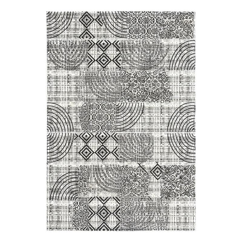 Lexo Non-Anti Skid Nylon Dhurries - Black media 4