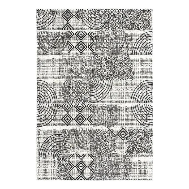 Lexo Non-Anti Skid Nylon Dhurries - Black media 4