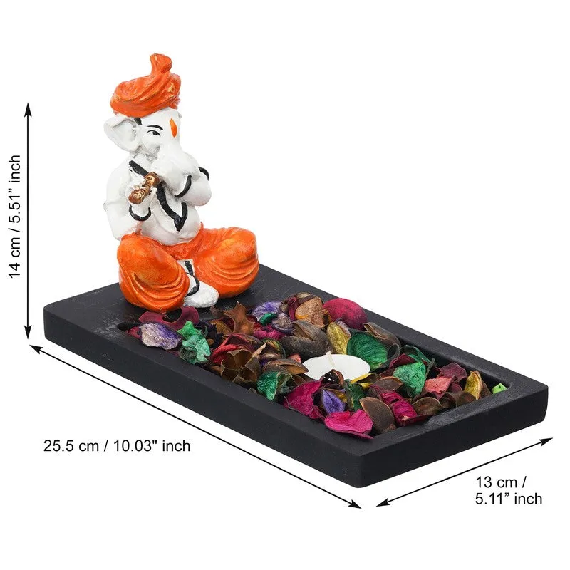 Sacred Flute Ganesha Tea Light Candle Holders - 11