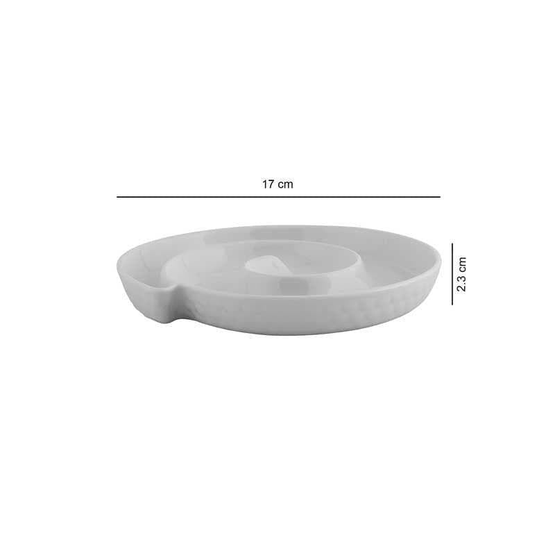 Pure Bliss Spiral Porcelain Platter - Set Of Four media 8