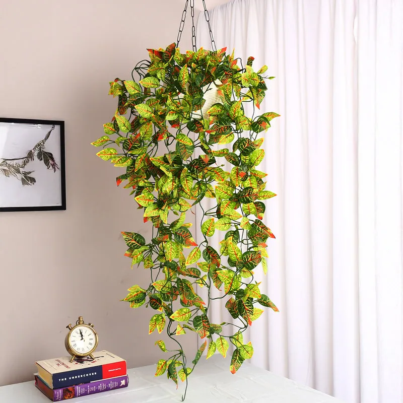 Verdhang VI Artificial Hanging Vine - 2.7 Feet media 1