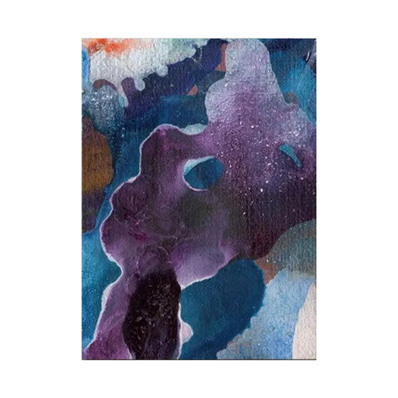 Surreal Reflection Abstract Canvas Painting - Gallery Wrap media 6
