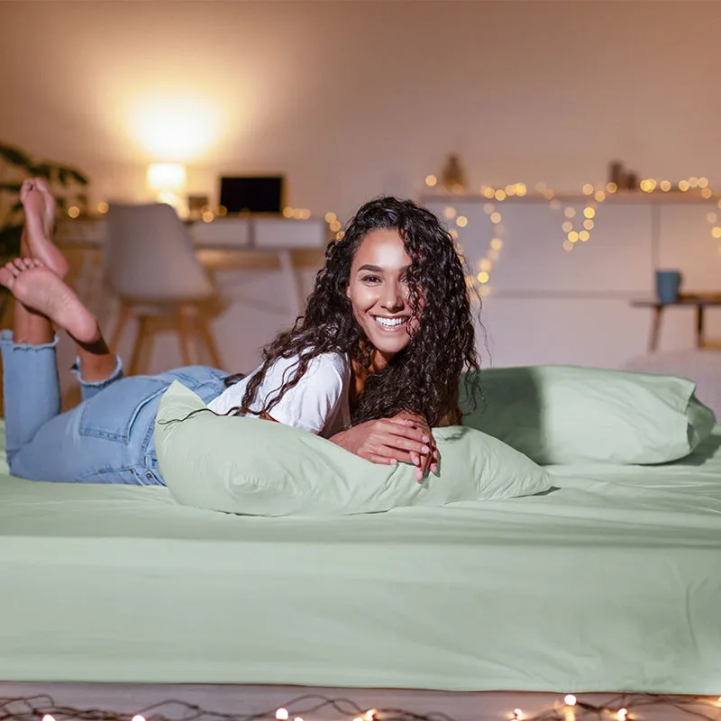 Maison Cotton Duvet Cover (Sage) - 200 TC - 9