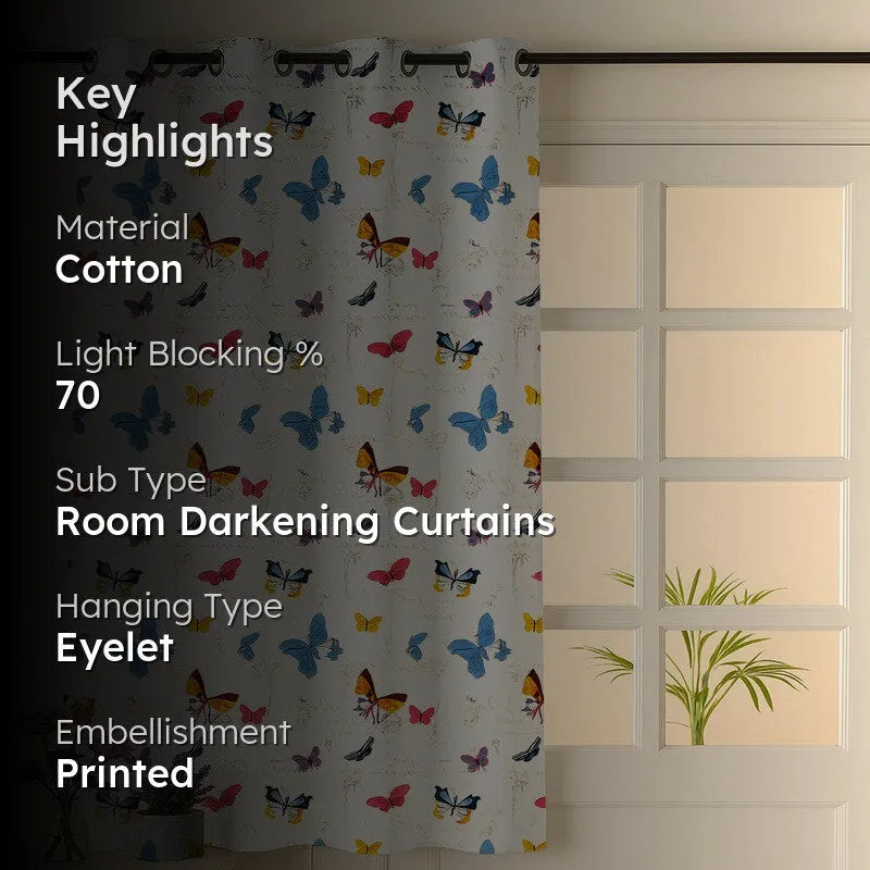FlutterJoy Cotton Curtain media 2