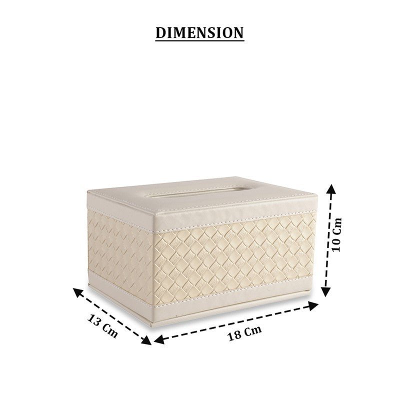 AarviDecor MonoLine Faux Leather Tissue Holder media 8