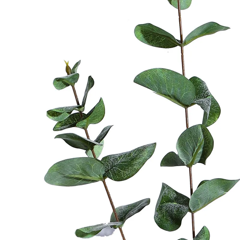 Artificial Realistic Eucalyptus Stick (Green) - Set Of Three media 5