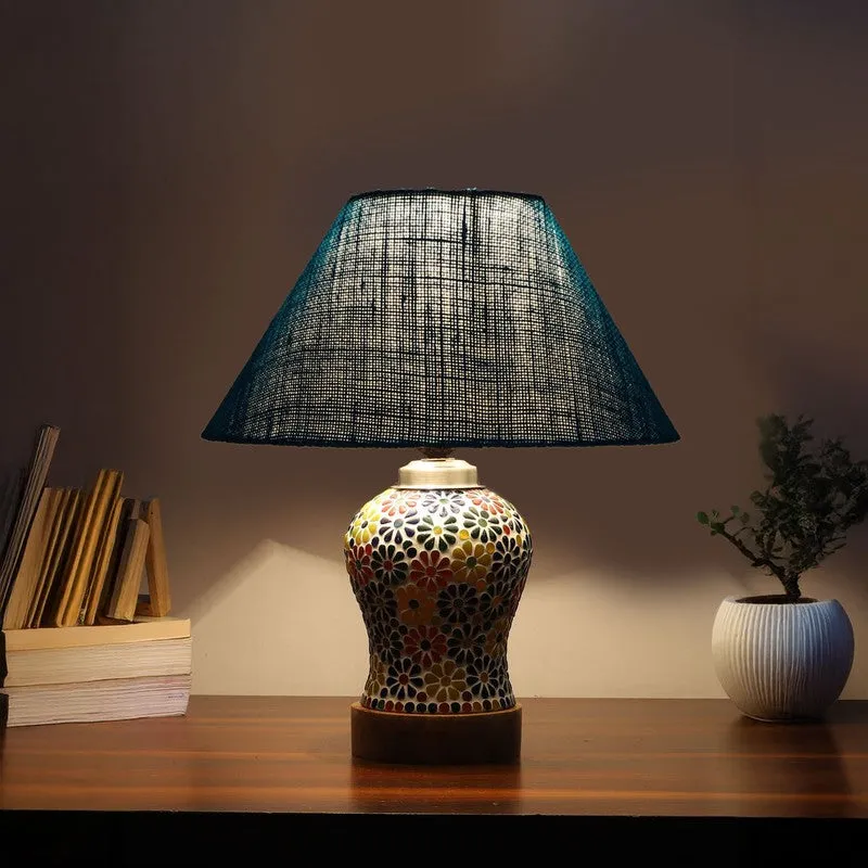 Naturaeon Wooden Table Lamp - Multicolor media 1