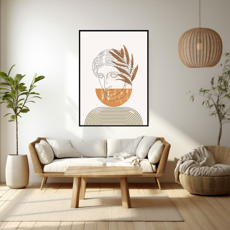 Athena Archival Canvas Wall Art - Black Frame media 3