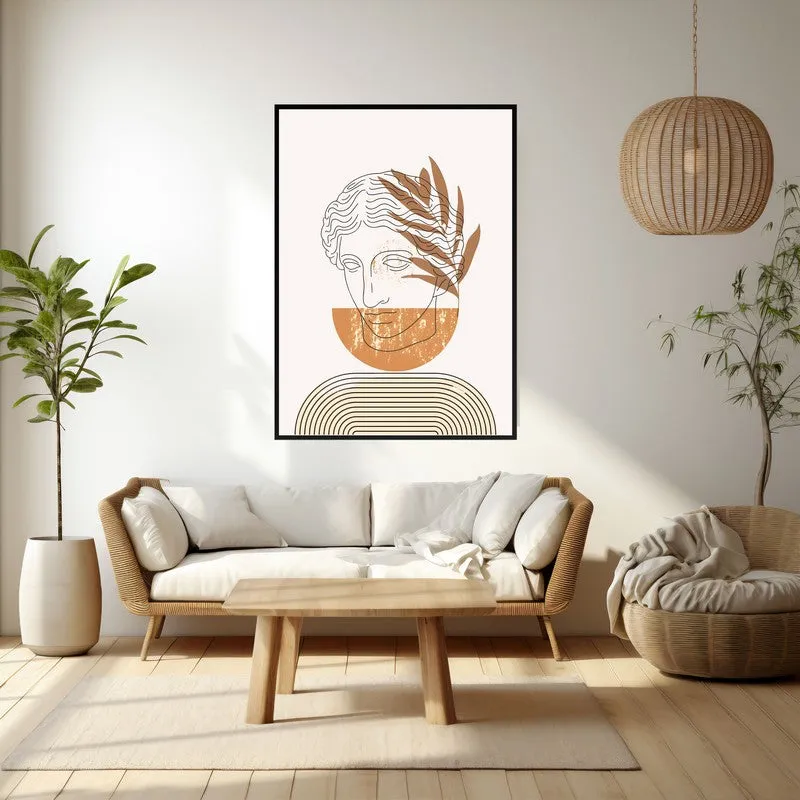 Athena Archival Canvas Wall Art - Black Frame media 3