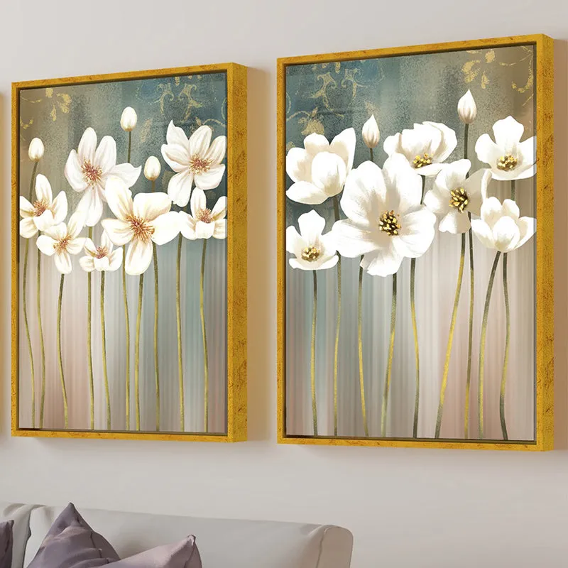 Flowered Twigs Canvas Wall Art media 4