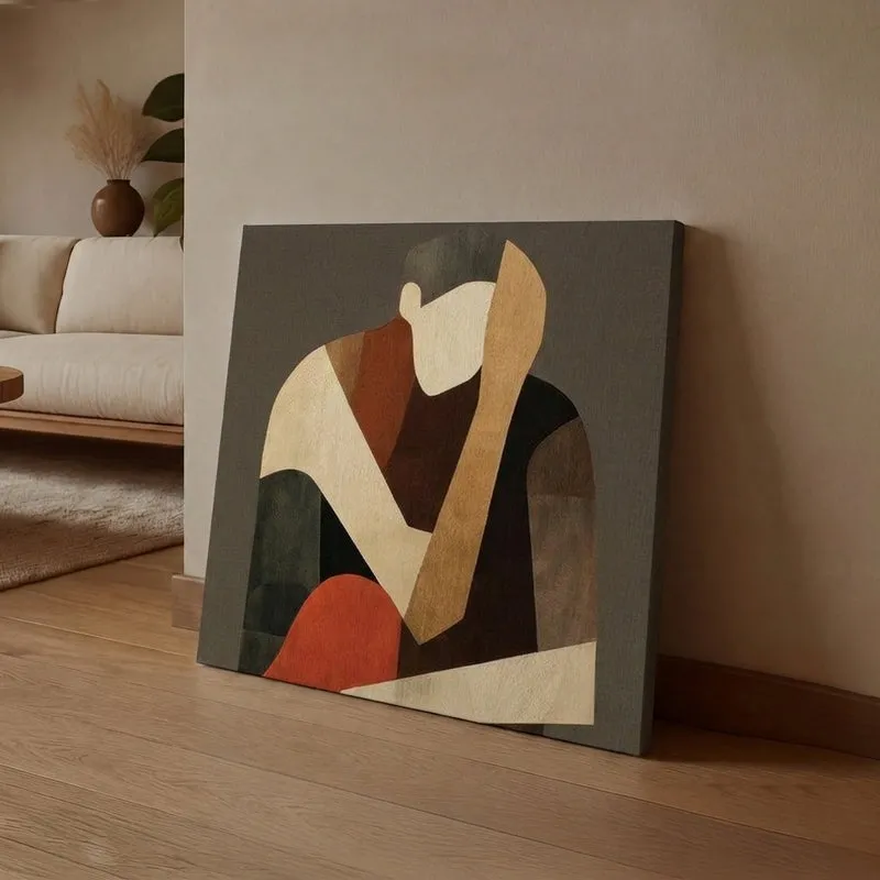 Geo Figurine Canvas Wall Art media 1