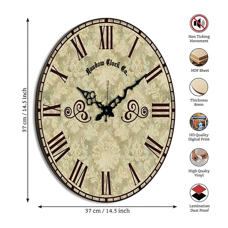 Elden Wood Analog Wall Clock media 8