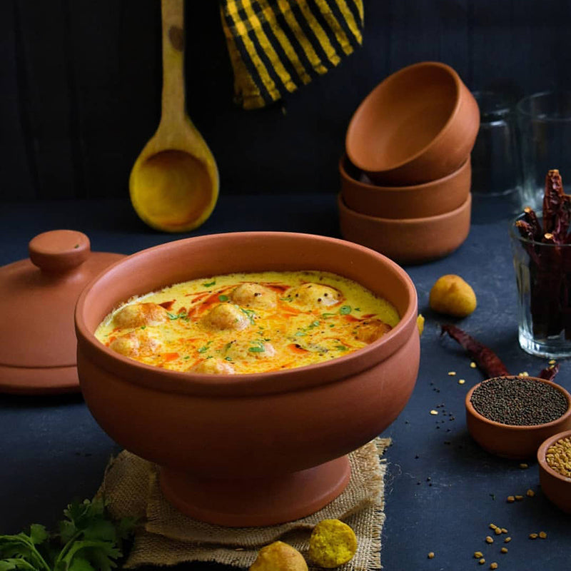 Sunbaked Terracotta Serving Bowl - 750 mL media 3