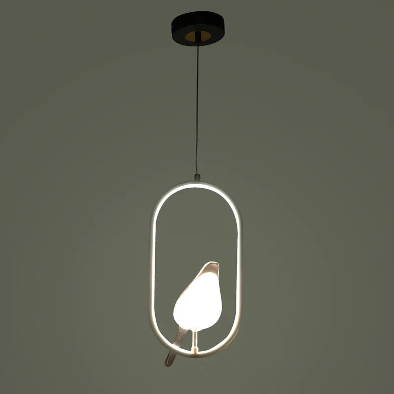 Avian Halo Iron Ceiling Lamp - Oval media 5