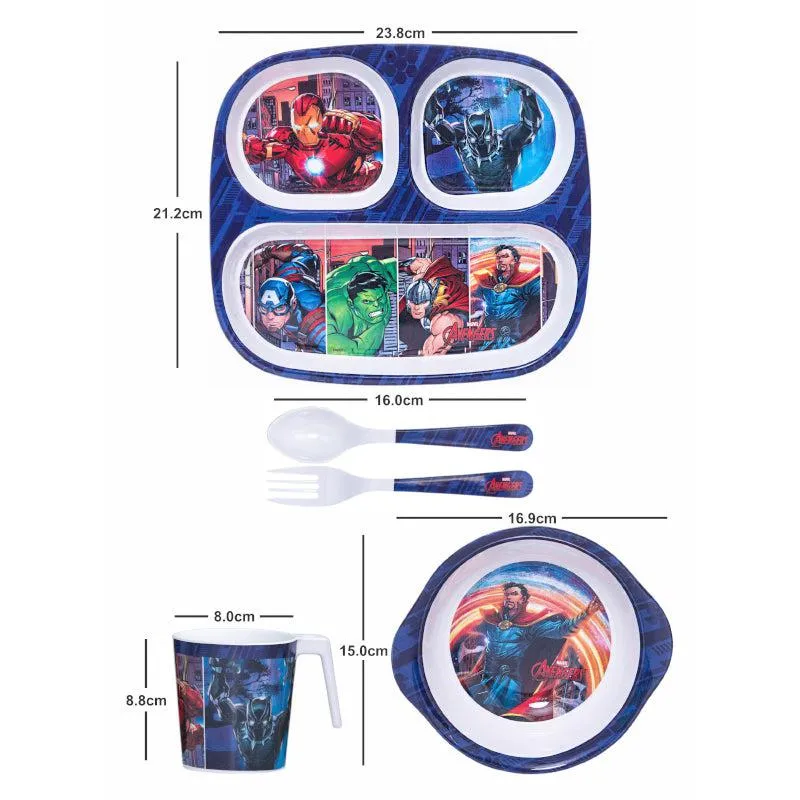 Servewell Avenger Clan Kids Dining Set - Five Piece Set media 4