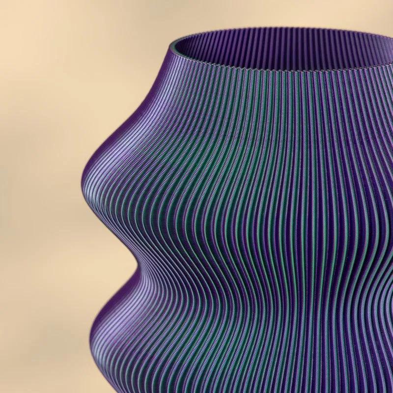 Fig Living Phantom Vase GP (3d Printed) - Two Piece Set media 9
