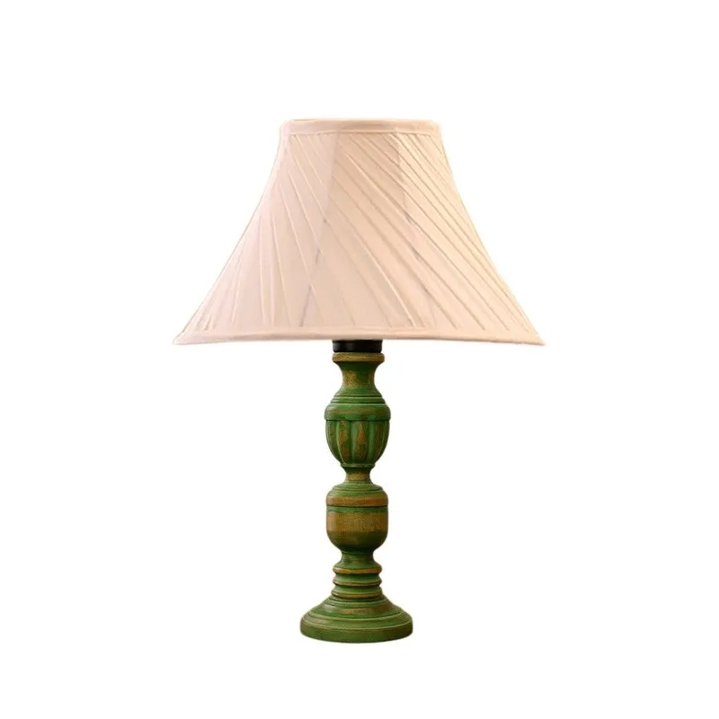 Arvello Oryn Wooden Table Lamp - Ivory media 5