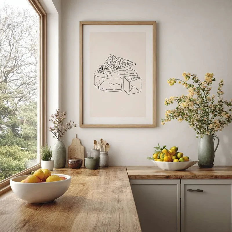 Chefs Palette Archival Canvas Wall Art - Brown media 6