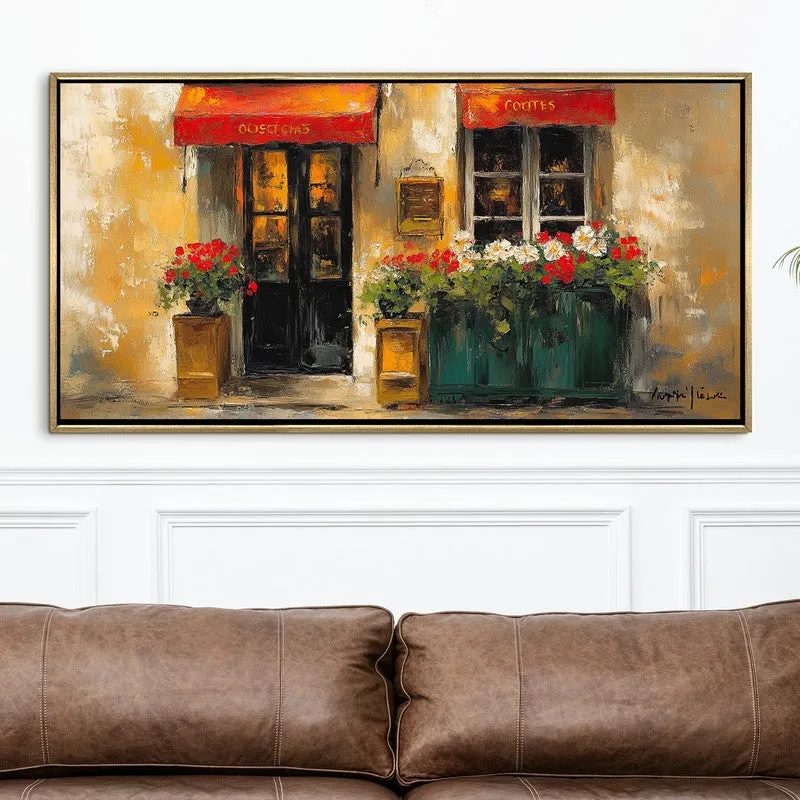 Lattice Canvas Wall Painting With Frame media 4