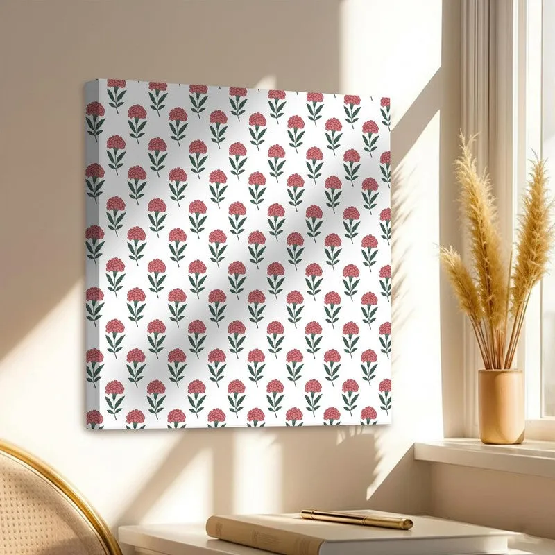 Cultural Bloom Canvas Wall Art media 3