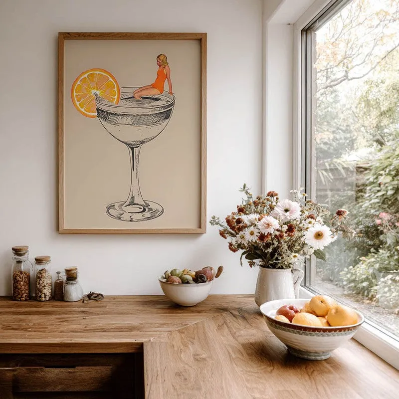 CocktailDive Archival Canvas Wall Art - Brown media 7