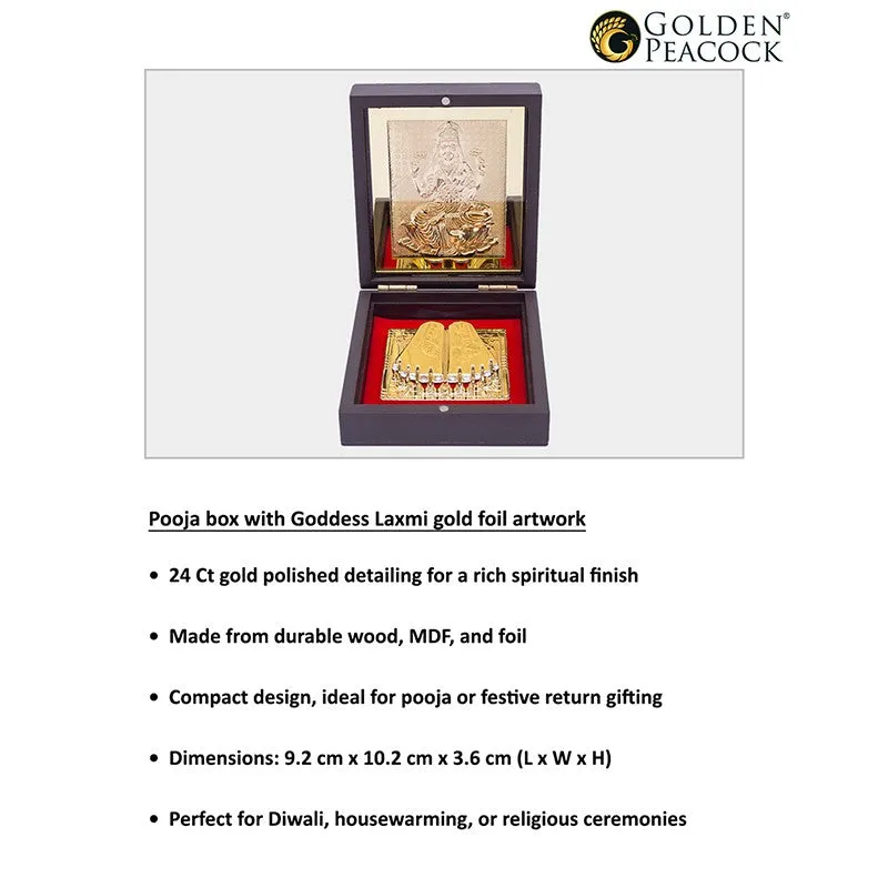 Gold Plated Laxmi Religious Accent media 6