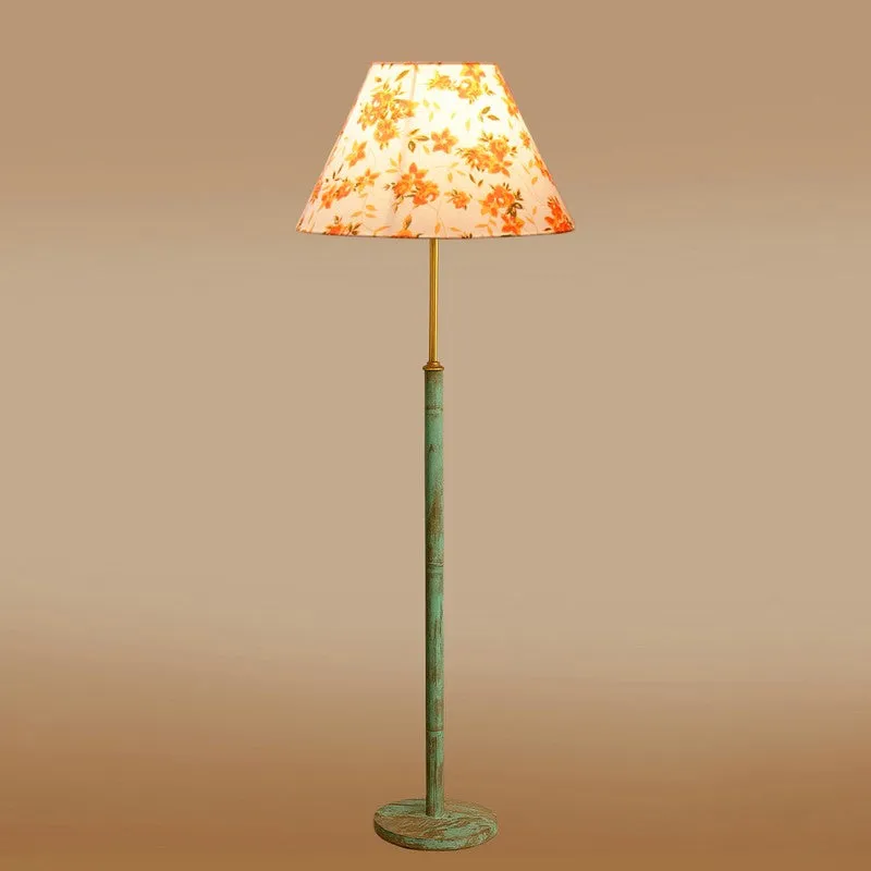 Terra Beam Wooden Floor Lamp - Orange media 6