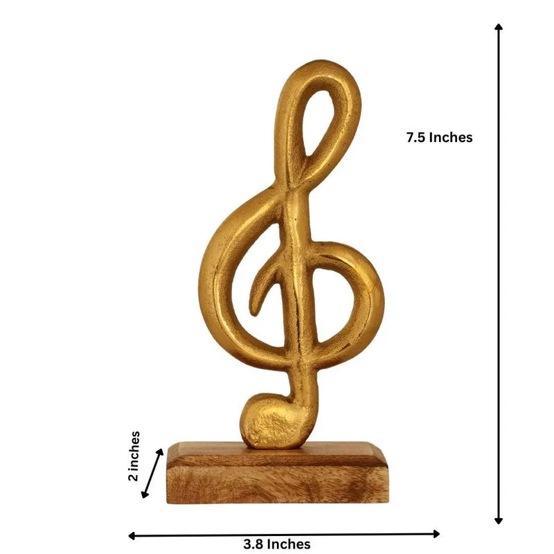 Music Aluminum Aura Table Showpiece media 7