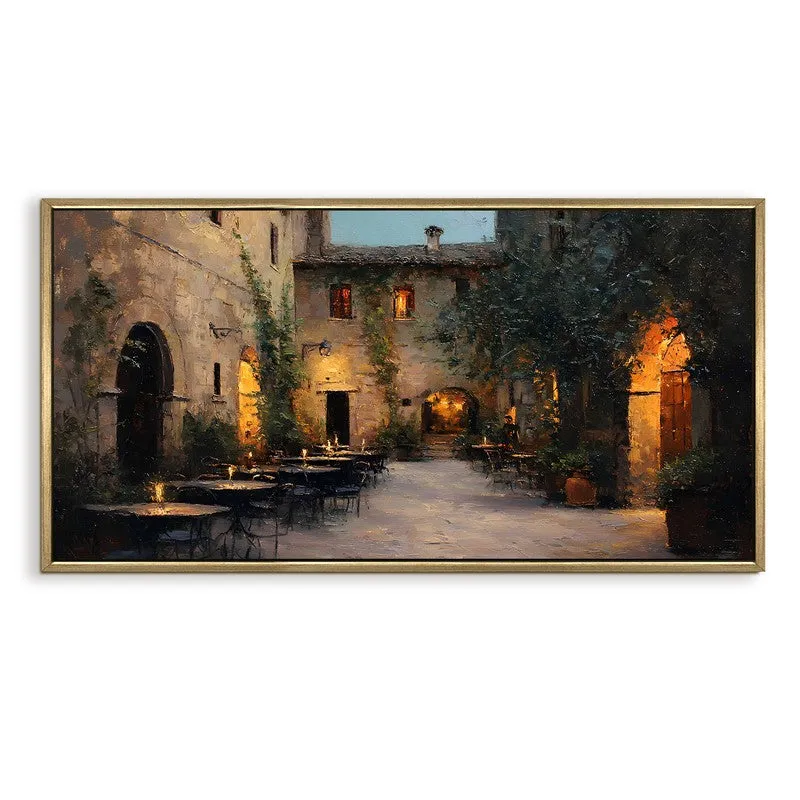 Nightwarm Canvas Wall Painting With Frame media 3