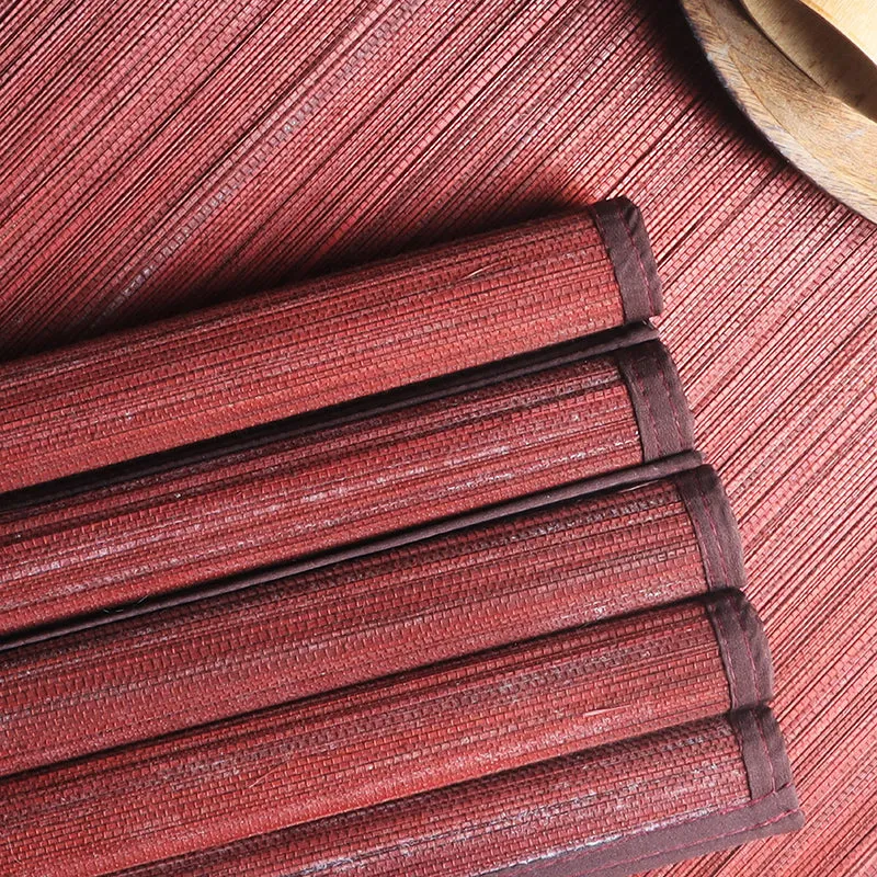 Woodland Nest Bamboo Table Mat (Brown) - Set Of Six media 4