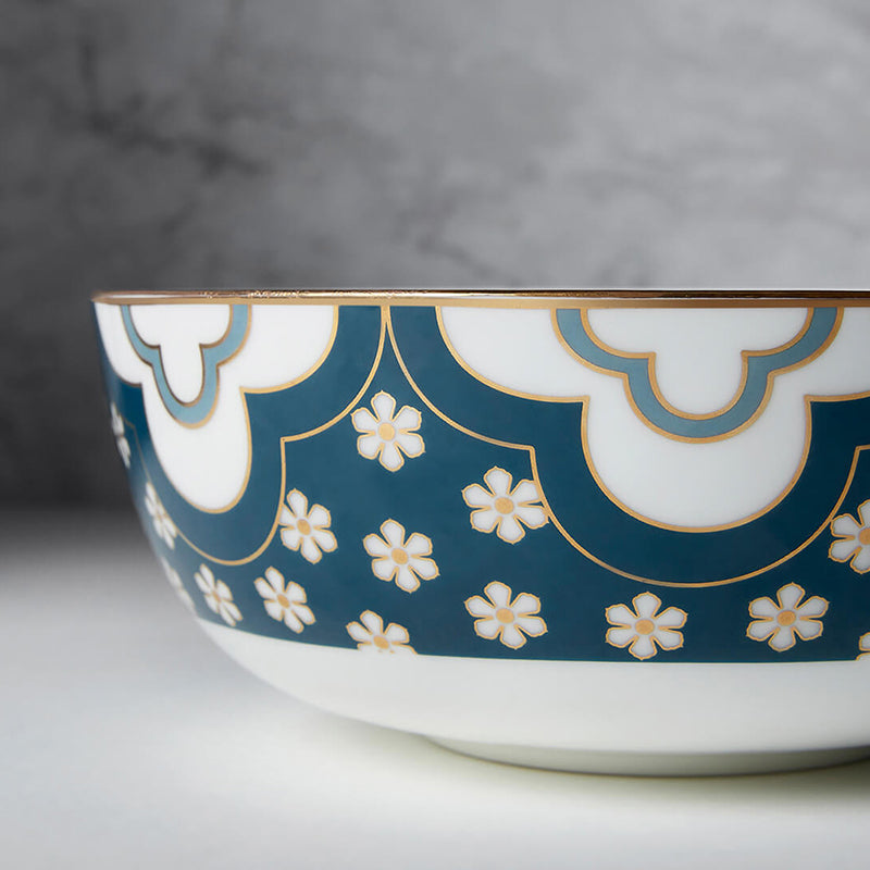 India Circus Blanche Bone China Serving Bowl - 500 mL media 4