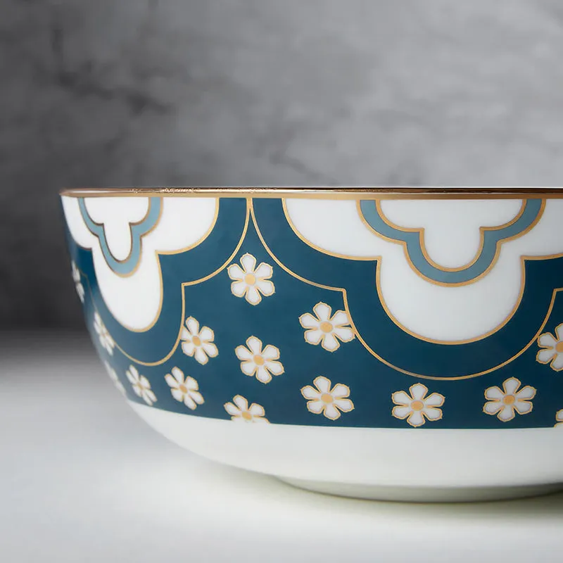 India Circus Blanche Bone China Serving Bowl - 500 mL media 4