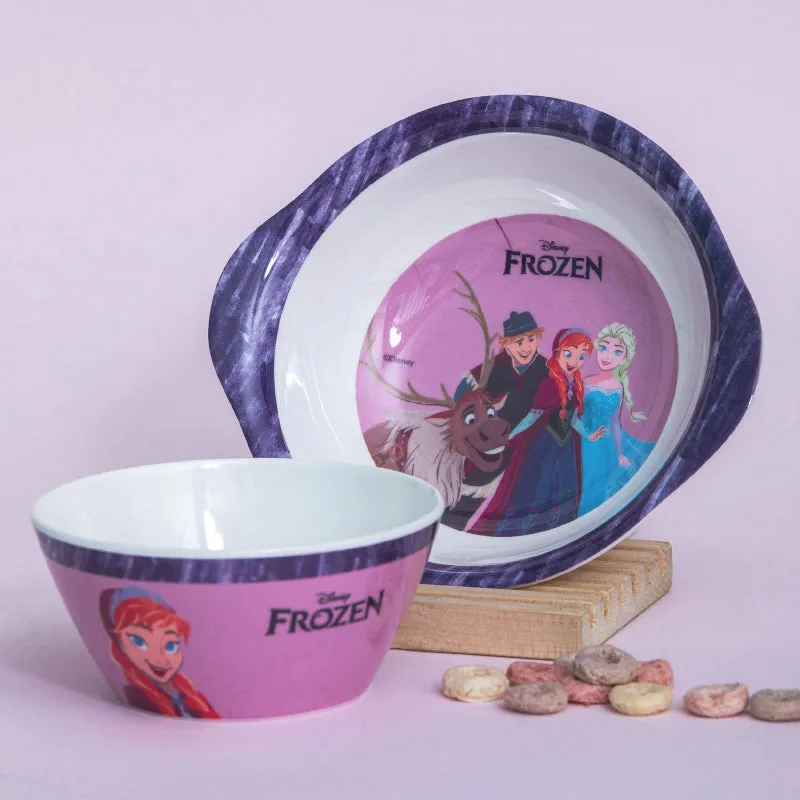 Servewell Frozen Friends Kids Bowl - Two Piece Set media 1