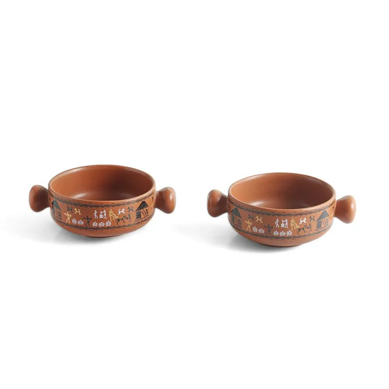 Aveline Ceramic Serving Bowl (350 Ml) - Set Of Two media 4