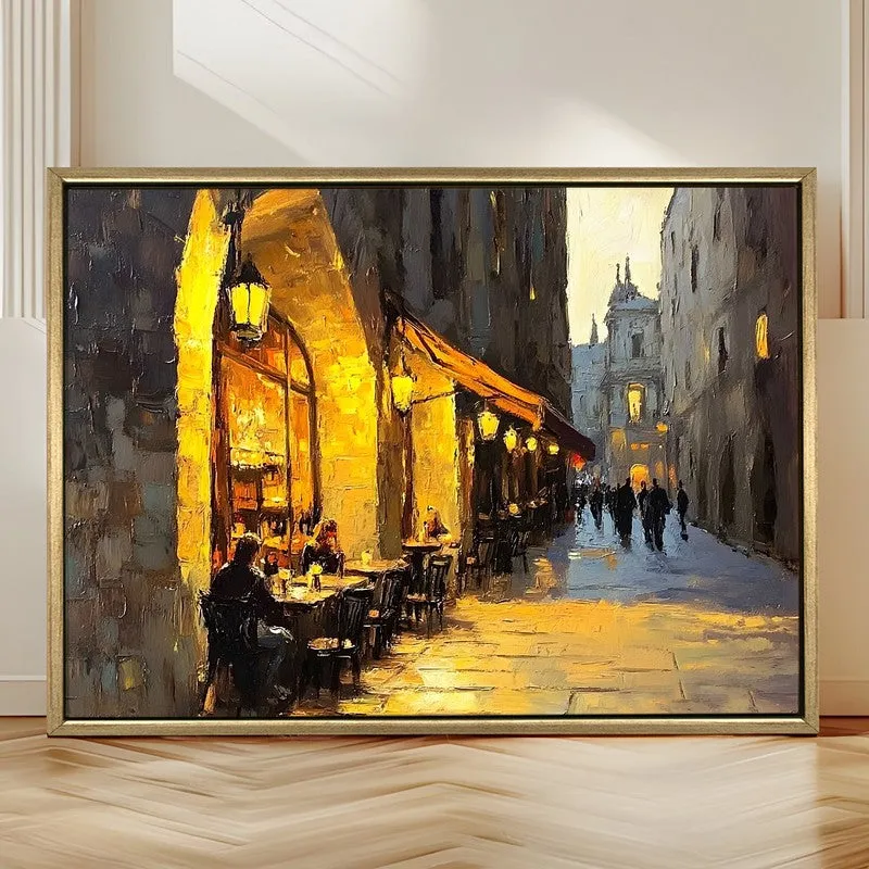 Streetlume Canvas Wall Painting With Frame media 4