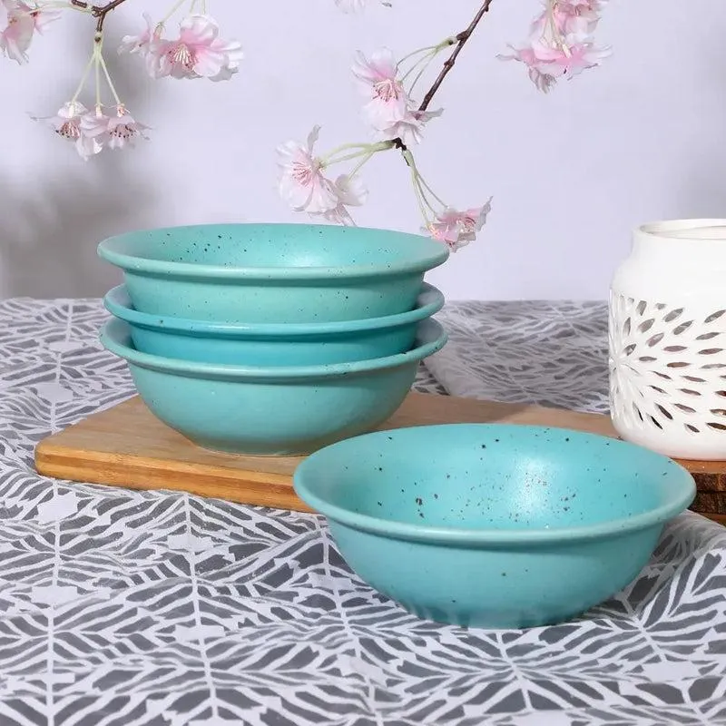 Neelima Handmade Serving Bowl - 700 ML media 1