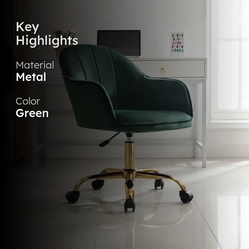 Chairon Metal Office Chair - Green media 2