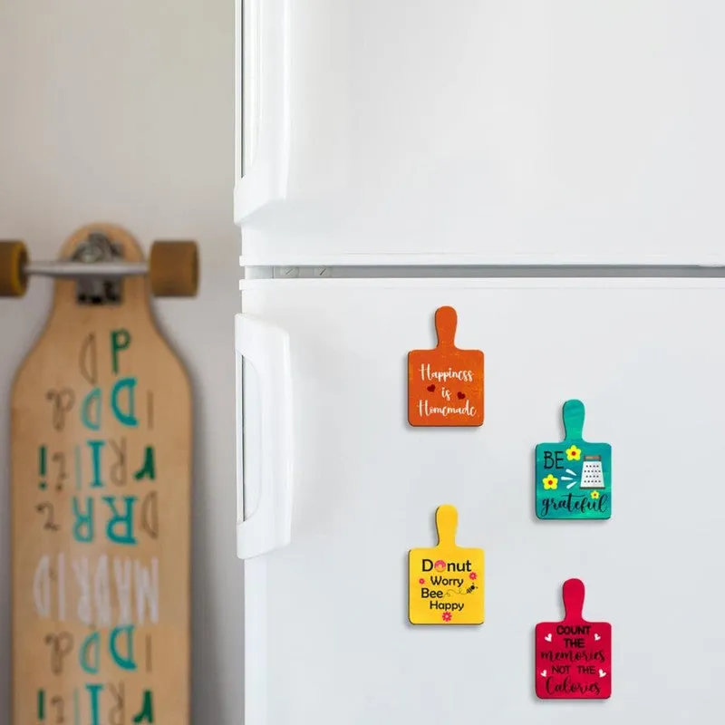 Bake & Believe Fridge Magnets - Set Of Four media 1