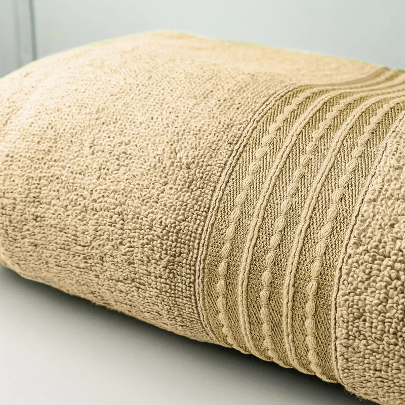 Micro Cotton LuxeDry Soothe Bath Towel - Beige media 4