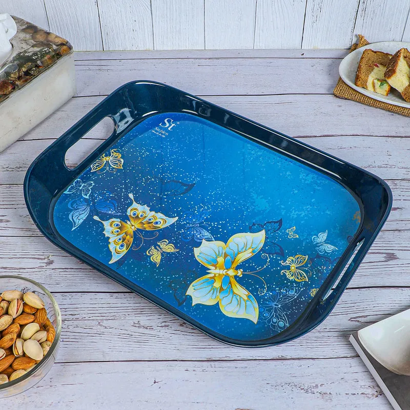 Papilon Nights Melamine Serving Tray media 4