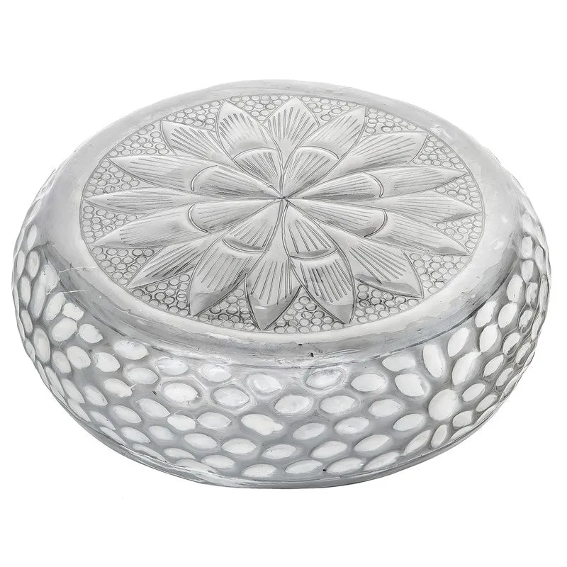 Luxe Mosaic Metal Urli - Silver media 6